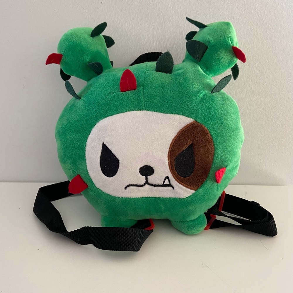 Cactus dog tokidoki plushie backpack